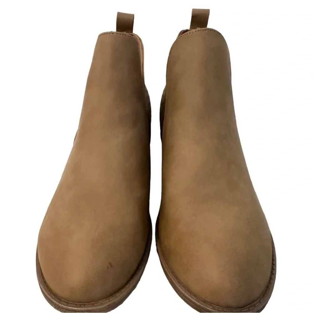 NWT Vepose Women's Ankle Boots Low Heels Chunky Cutout Perforated Western Shoes - Picture 3 of 7